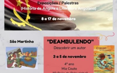 Programa da Biblioteca Escolar para o mês de novembro
