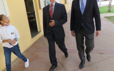 Visita do Senhor Secretário de Estado dos Negócios Estrangeiros e Cooperação à Escola Portuguesa de Luanda