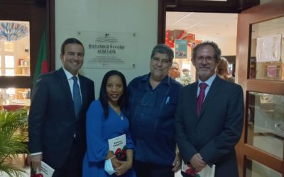 Inauguração da Biblioteca Escolar Alda Lara