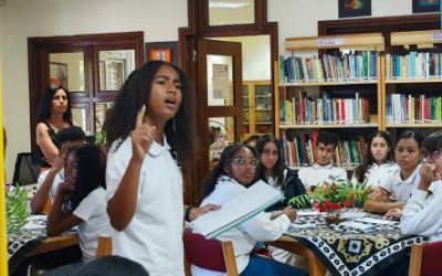21 de março – Chá e Poesia na Biblioteca Escolar Alda Lara