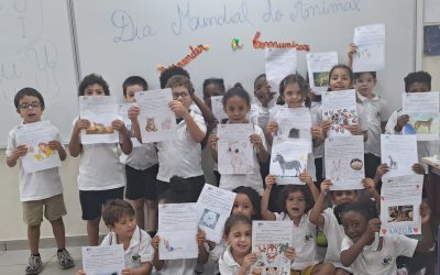 Alunos do 1.º ano dão início ao Projeto “Aprender a Comunicar” no Dia Mundial do Animal