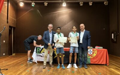 Cerimónia de entrega de medalhas Troféu EPL de Atletismo 2024
