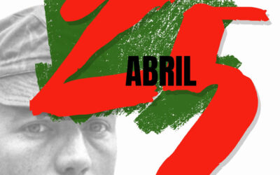 Cartaz alusivo às comemorações do 25 de abril