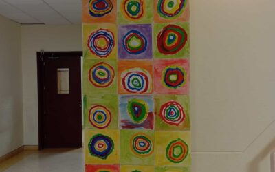Alunos do 2.º Ano criam Arte inspirada na Matemática