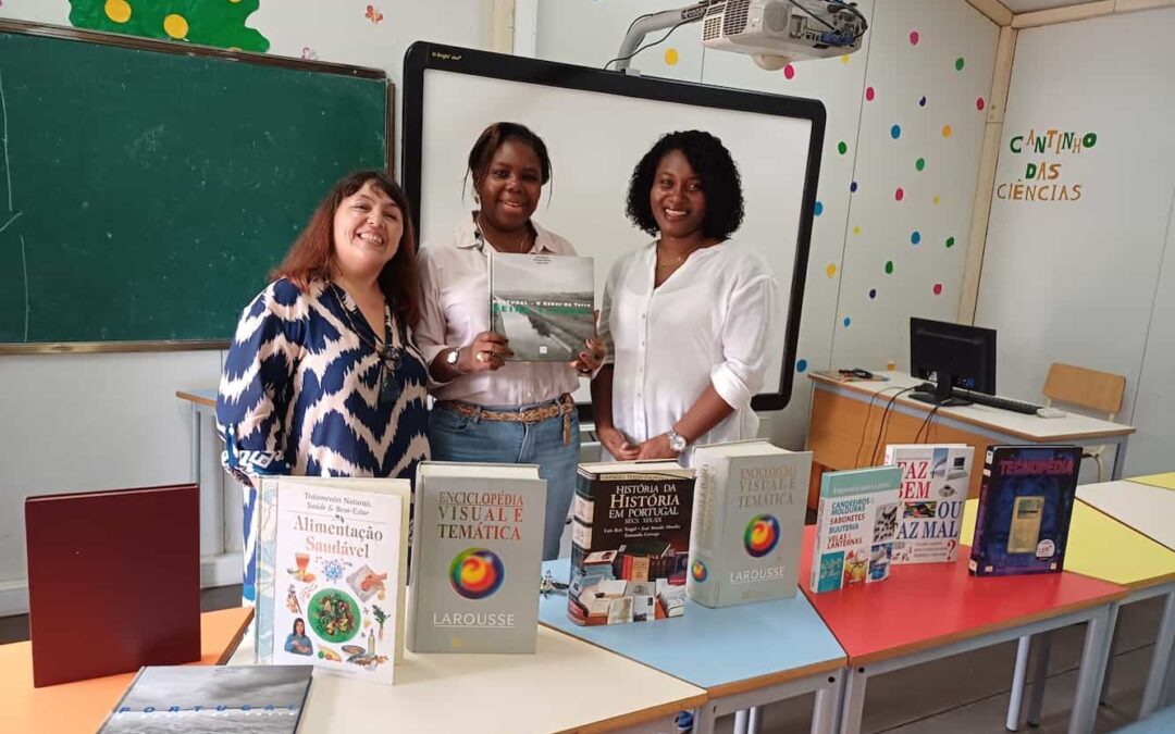 Em junho, doação de livros à Mamã Muxima