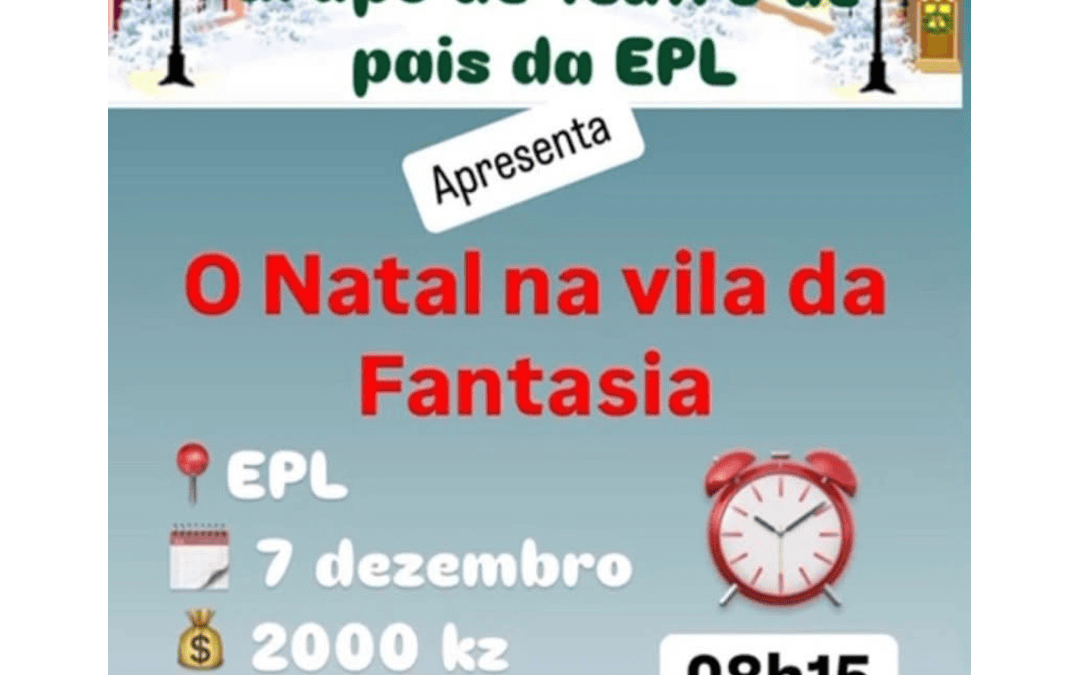 Teatro “O Natal na vila da Fantasia”