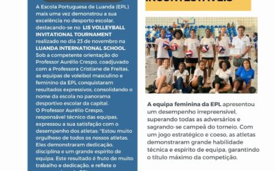 EPL conquista o topo do pódio no Voleibol!