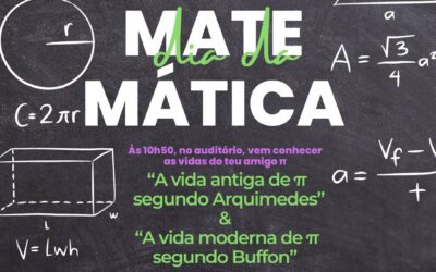 Dia da Matemática – Eventos sobre π em colaboração com a UAlg
