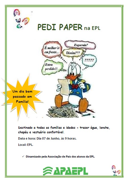 Pedipaper 2025 – Sábado, dia 7 junho