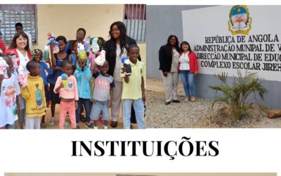 EPL faz entrega solidária: Entrega de livros reforça o acesso à leitura em Centros de Acolhimento de Luanda