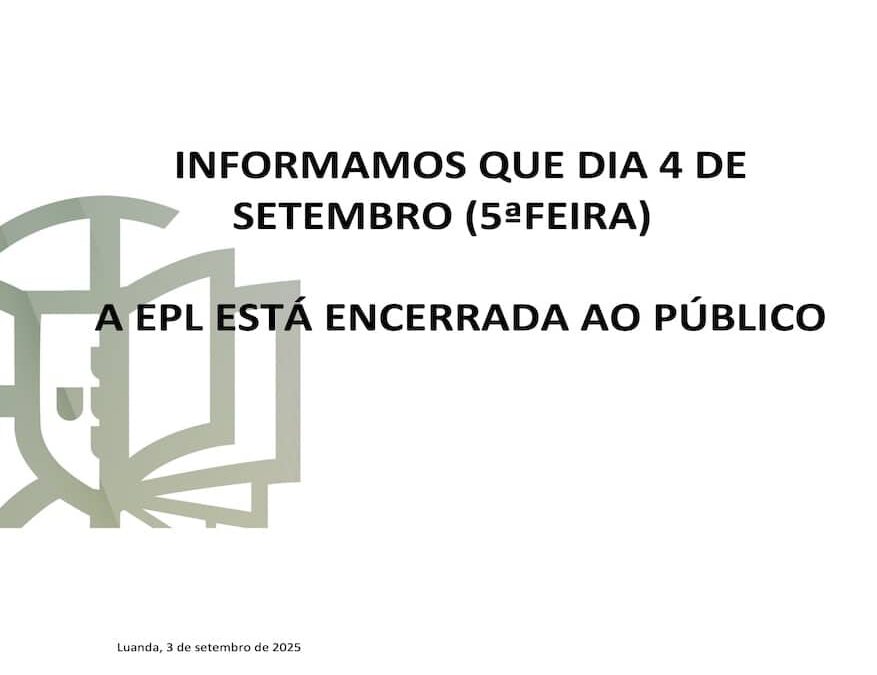 Encerramento ao público – 4 de setembro de 2025