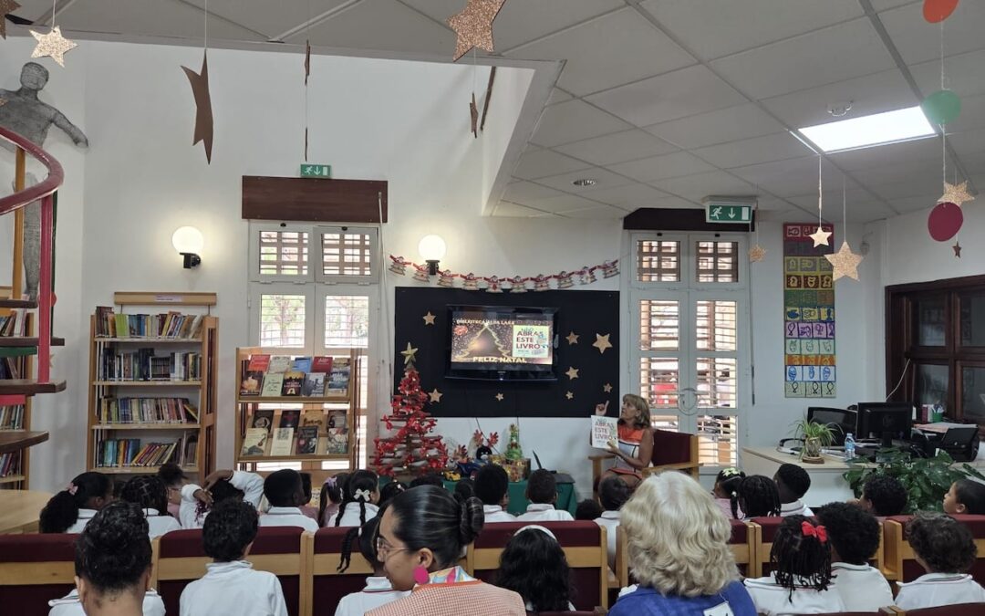 Viver o Natal na Biblioteca Escolar da Escola Portuguesa de Luanda