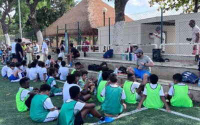 Encontro de Futebol de Benjamins entre EPL e CSFA