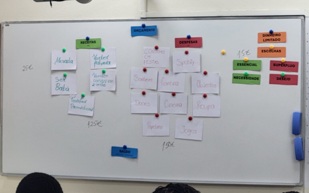 Palestra sobre “Literacia Financeira”