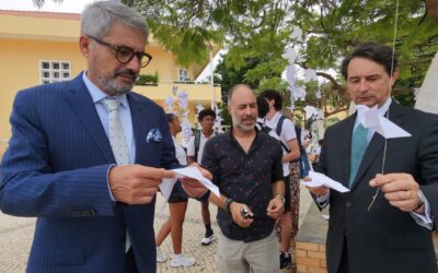 EPL assinalou o Dia Internacional da Paz com instalação artística