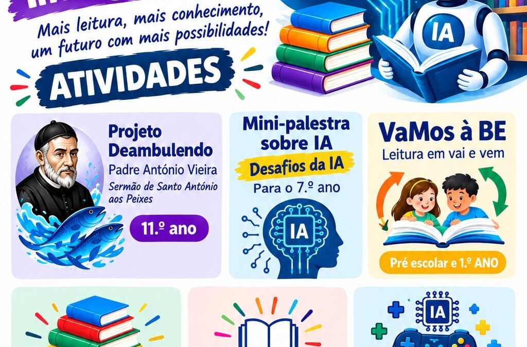 Outubro – Mês internacional das Bibliotecas Escolares